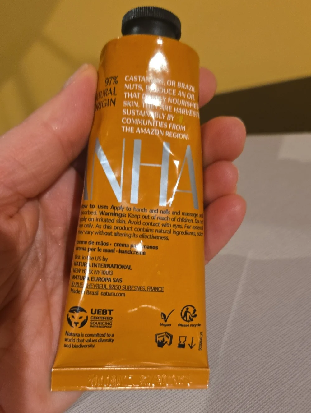 Natura Ekos Hand CREAM Vegan
